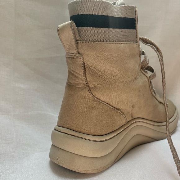 Timberland Womens Taupe Ruby Ann High Top Sneaker Tie-Closure US 9.5 - Picture 12 of 16